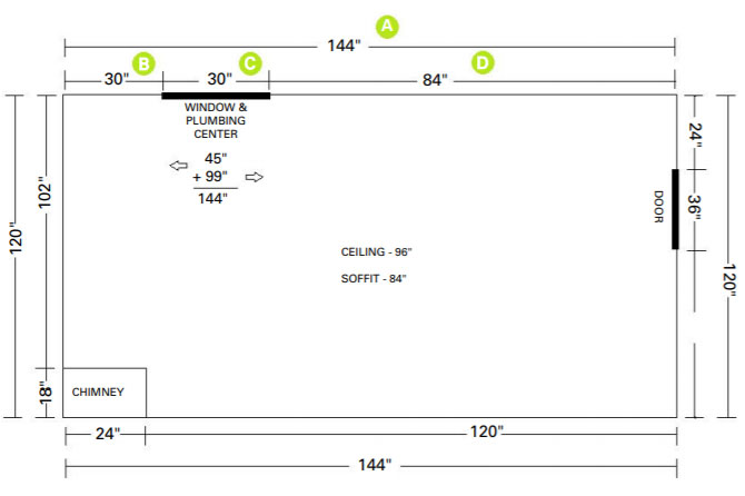 measure_image WHOLESALE KITCHEN CABINET DISTRIBUTORS, INC.
